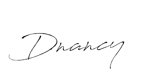 You should practise on your own different ways (Antro_Vectra) to write your name (Dnancy) in signature. don't let someone else do it for you. Dnancy signature style 6 images and pictures png