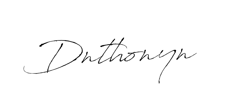 How to Draw Dnthonyn signature style? Antro_Vectra is a latest design signature styles for name Dnthonyn. Dnthonyn signature style 6 images and pictures png