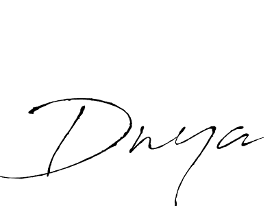 Design your own signature with our free online signature maker. With this signature software, you can create a handwritten (Antro_Vectra) signature for name Dnya. Dnya signature style 6 images and pictures png