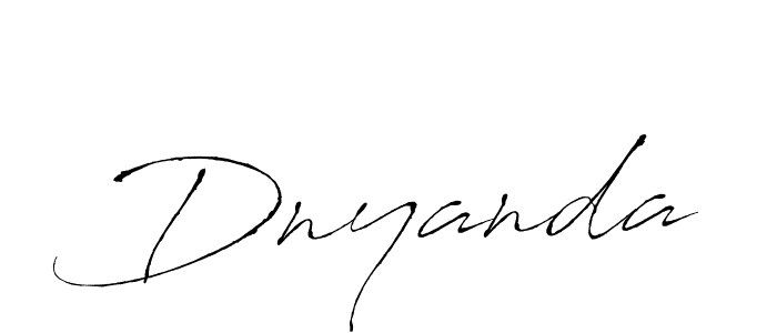 Use a signature maker to create a handwritten signature online. With this signature software, you can design (Antro_Vectra) your own signature for name Dnyanda. Dnyanda signature style 6 images and pictures png