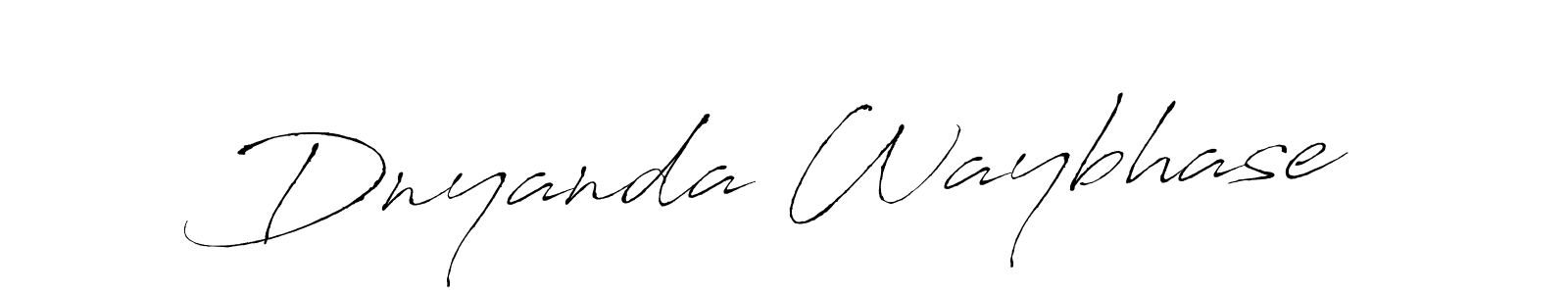 Create a beautiful signature design for name Dnyanda Waybhase. With this signature (Antro_Vectra) fonts, you can make a handwritten signature for free. Dnyanda Waybhase signature style 6 images and pictures png