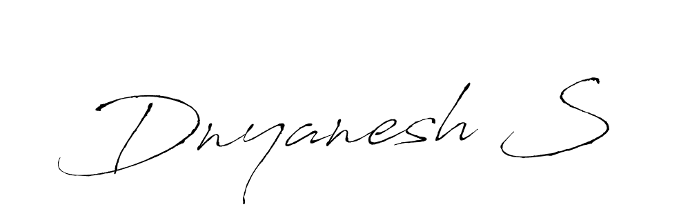 You should practise on your own different ways (Antro_Vectra) to write your name (Dnyanesh S) in signature. don't let someone else do it for you. Dnyanesh S signature style 6 images and pictures png