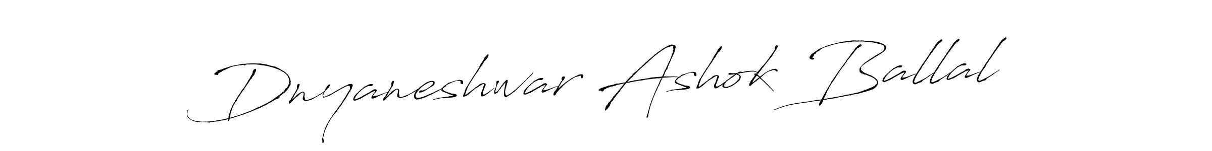 Make a beautiful signature design for name Dnyaneshwar Ashok Ballal. Use this online signature maker to create a handwritten signature for free. Dnyaneshwar Ashok Ballal signature style 6 images and pictures png