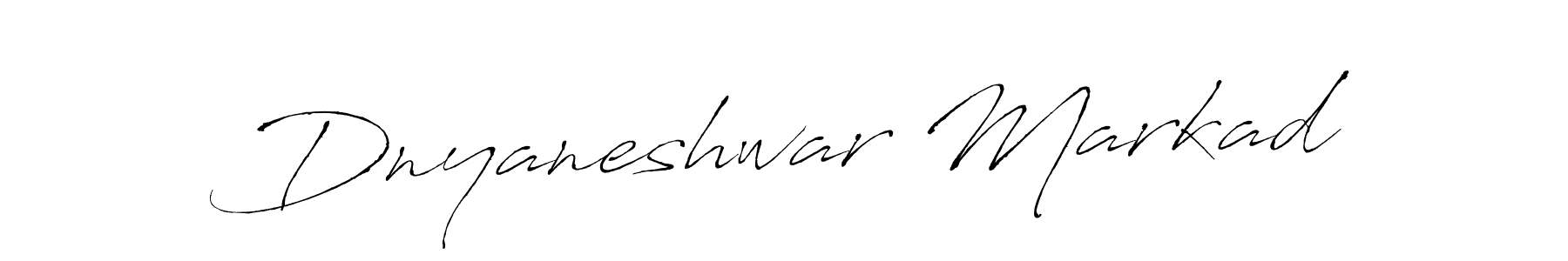 Create a beautiful signature design for name Dnyaneshwar Markad. With this signature (Antro_Vectra) fonts, you can make a handwritten signature for free. Dnyaneshwar Markad signature style 6 images and pictures png