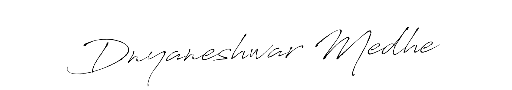 Dnyaneshwar Medhe stylish signature style. Best Handwritten Sign (Antro_Vectra) for my name. Handwritten Signature Collection Ideas for my name Dnyaneshwar Medhe. Dnyaneshwar Medhe signature style 6 images and pictures png