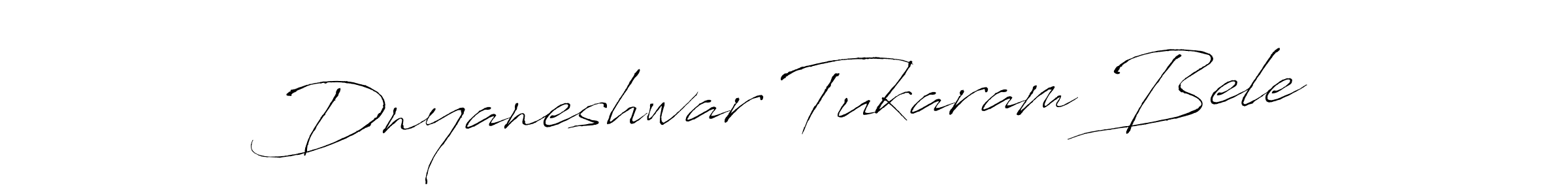 Antro_Vectra is a professional signature style that is perfect for those who want to add a touch of class to their signature. It is also a great choice for those who want to make their signature more unique. Get Dnyaneshwar Tukaram Bele name to fancy signature for free. Dnyaneshwar Tukaram Bele signature style 6 images and pictures png