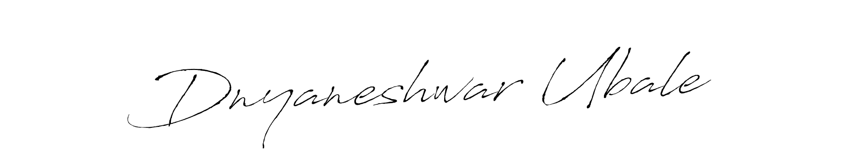 Dnyaneshwar Ubale stylish signature style. Best Handwritten Sign (Antro_Vectra) for my name. Handwritten Signature Collection Ideas for my name Dnyaneshwar Ubale. Dnyaneshwar Ubale signature style 6 images and pictures png