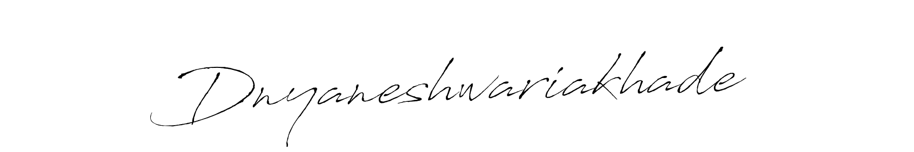 The best way (Antro_Vectra) to make a short signature is to pick only two or three words in your name. The name Dnyaneshwariakhade include a total of six letters. For converting this name. Dnyaneshwariakhade signature style 6 images and pictures png