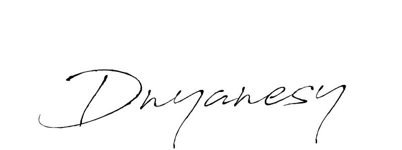 The best way (Antro_Vectra) to make a short signature is to pick only two or three words in your name. The name Dnyanesy include a total of six letters. For converting this name. Dnyanesy signature style 6 images and pictures png