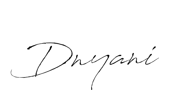 Design your own signature with our free online signature maker. With this signature software, you can create a handwritten (Antro_Vectra) signature for name Dnyani. Dnyani signature style 6 images and pictures png