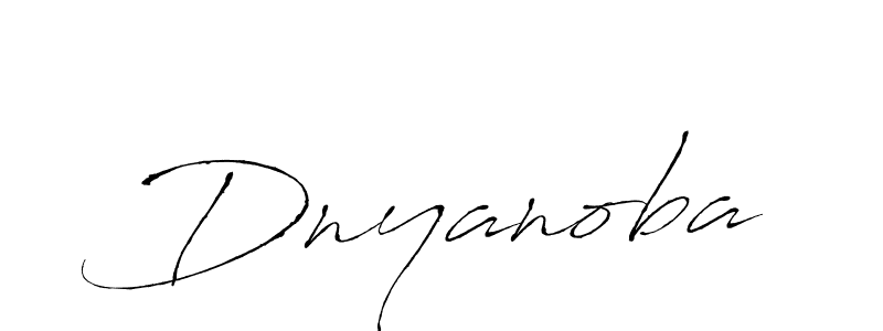 Make a beautiful signature design for name Dnyanoba. With this signature (Antro_Vectra) style, you can create a handwritten signature for free. Dnyanoba signature style 6 images and pictures png