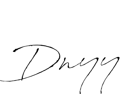 Dnyy stylish signature style. Best Handwritten Sign (Antro_Vectra) for my name. Handwritten Signature Collection Ideas for my name Dnyy. Dnyy signature style 6 images and pictures png
