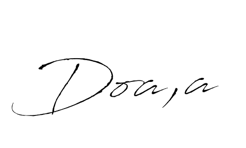 Make a beautiful signature design for name Doa,a. With this signature (Antro_Vectra) style, you can create a handwritten signature for free. Doa,a signature style 6 images and pictures png