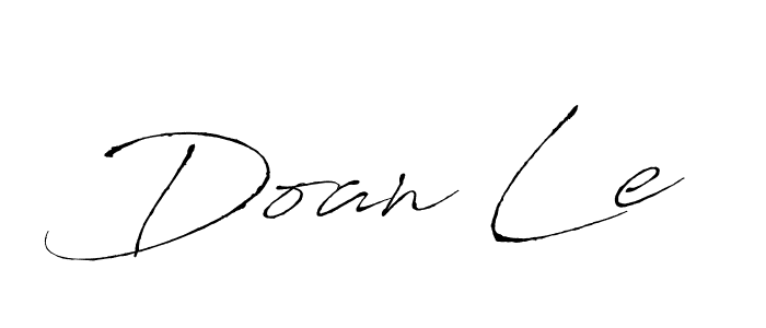 You can use this online signature creator to create a handwritten signature for the name Doan Le. This is the best online autograph maker. Doan Le signature style 6 images and pictures png