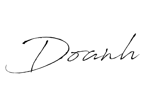 Make a short Doanh signature style. Manage your documents anywhere anytime using Antro_Vectra. Create and add eSignatures, submit forms, share and send files easily. Doanh signature style 6 images and pictures png