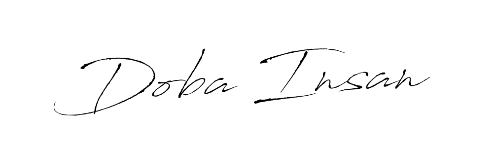 You can use this online signature creator to create a handwritten signature for the name Doba Insan. This is the best online autograph maker. Doba Insan signature style 6 images and pictures png