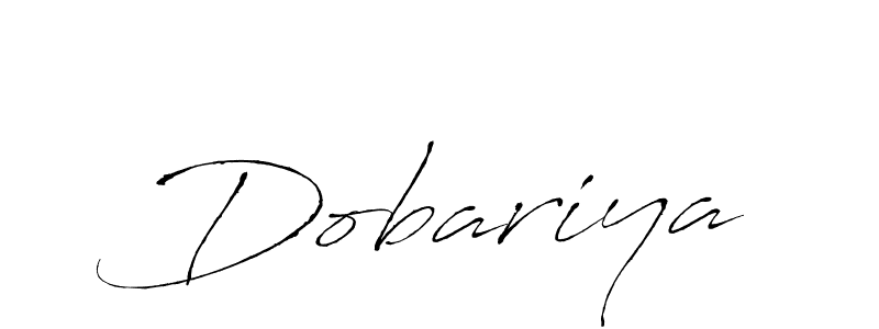 Also You can easily find your signature by using the search form. We will create Dobariya name handwritten signature images for you free of cost using Antro_Vectra sign style. Dobariya signature style 6 images and pictures png