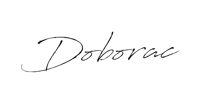 You should practise on your own different ways (Antro_Vectra) to write your name (Doborac) in signature. don't let someone else do it for you. Doborac signature style 6 images and pictures png