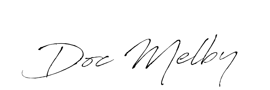 Make a short Doc Melby signature style. Manage your documents anywhere anytime using Antro_Vectra. Create and add eSignatures, submit forms, share and send files easily. Doc Melby signature style 6 images and pictures png