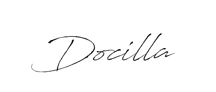 Also we have Docilla name is the best signature style. Create professional handwritten signature collection using Antro_Vectra autograph style. Docilla signature style 6 images and pictures png
