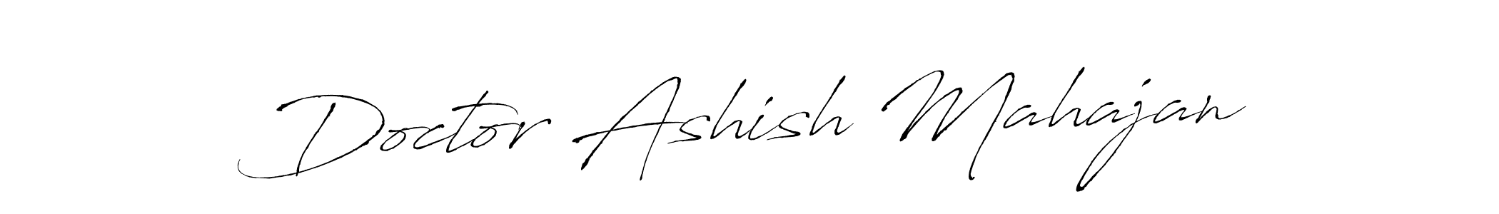 Doctor Ashish Mahajan stylish signature style. Best Handwritten Sign (Antro_Vectra) for my name. Handwritten Signature Collection Ideas for my name Doctor Ashish Mahajan. Doctor Ashish Mahajan signature style 6 images and pictures png