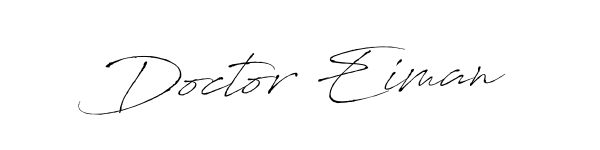 Similarly Antro_Vectra is the best handwritten signature design. Signature creator online .You can use it as an online autograph creator for name Doctor Eiman. Doctor Eiman signature style 6 images and pictures png