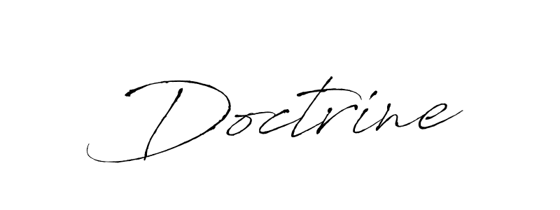 You should practise on your own different ways (Antro_Vectra) to write your name (Doctrine) in signature. don't let someone else do it for you. Doctrine signature style 6 images and pictures png