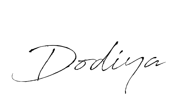 Design your own signature with our free online signature maker. With this signature software, you can create a handwritten (Antro_Vectra) signature for name Dodiya. Dodiya signature style 6 images and pictures png
