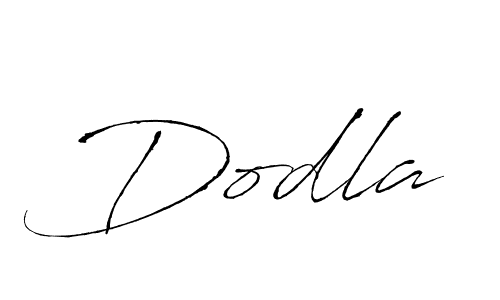 Create a beautiful signature design for name Dodla. With this signature (Antro_Vectra) fonts, you can make a handwritten signature for free. Dodla signature style 6 images and pictures png