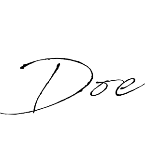 You should practise on your own different ways (Antro_Vectra) to write your name (Doe) in signature. don't let someone else do it for you. Doe signature style 6 images and pictures png