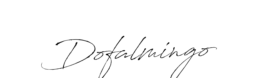 if you are searching for the best signature style for your name Dofalmingo. so please give up your signature search. here we have designed multiple signature styles  using Antro_Vectra. Dofalmingo signature style 6 images and pictures png