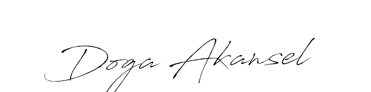 This is the best signature style for the Doga Akansel name. Also you like these signature font (Antro_Vectra). Mix name signature. Doga Akansel signature style 6 images and pictures png