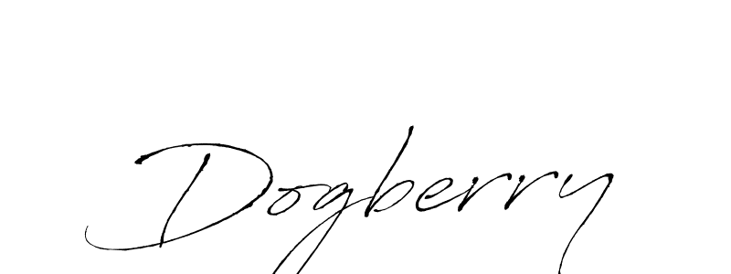 Design your own signature with our free online signature maker. With this signature software, you can create a handwritten (Antro_Vectra) signature for name Dogberry. Dogberry signature style 6 images and pictures png