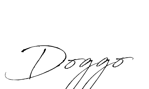 Doggo stylish signature style. Best Handwritten Sign (Antro_Vectra) for my name. Handwritten Signature Collection Ideas for my name Doggo. Doggo signature style 6 images and pictures png