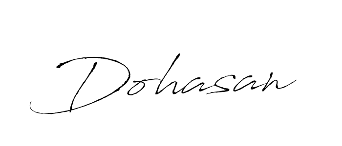 Antro_Vectra is a professional signature style that is perfect for those who want to add a touch of class to their signature. It is also a great choice for those who want to make their signature more unique. Get Dohasan name to fancy signature for free. Dohasan signature style 6 images and pictures png