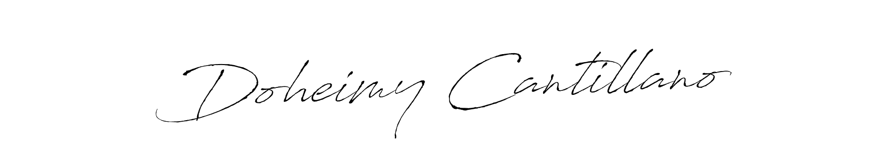 Design your own signature with our free online signature maker. With this signature software, you can create a handwritten (Antro_Vectra) signature for name Doheimy Cantillano. Doheimy Cantillano signature style 6 images and pictures png