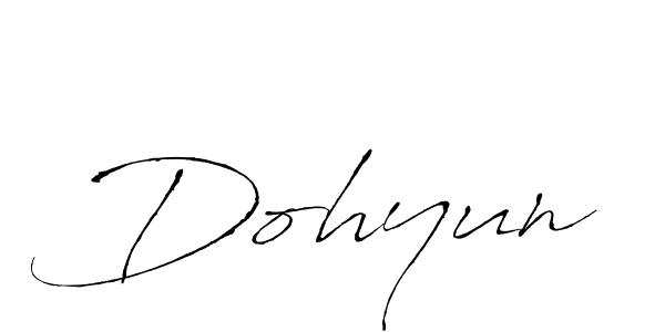 How to make Dohyun name signature. Use Antro_Vectra style for creating short signs online. This is the latest handwritten sign. Dohyun signature style 6 images and pictures png