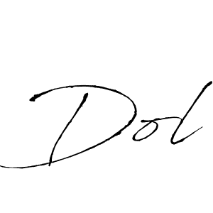 Antro_Vectra is a professional signature style that is perfect for those who want to add a touch of class to their signature. It is also a great choice for those who want to make their signature more unique. Get Dol name to fancy signature for free. Dol signature style 6 images and pictures png