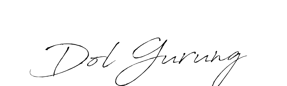 It looks lik you need a new signature style for name Dol Gurung. Design unique handwritten (Antro_Vectra) signature with our free signature maker in just a few clicks. Dol Gurung signature style 6 images and pictures png