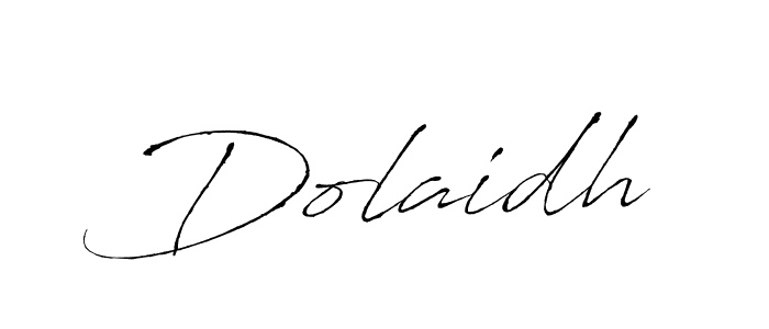 Make a beautiful signature design for name Dolaidh. With this signature (Antro_Vectra) style, you can create a handwritten signature for free. Dolaidh signature style 6 images and pictures png