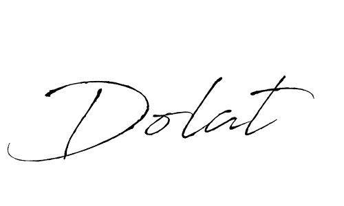 How to make Dolat signature? Antro_Vectra is a professional autograph style. Create handwritten signature for Dolat name. Dolat signature style 6 images and pictures png