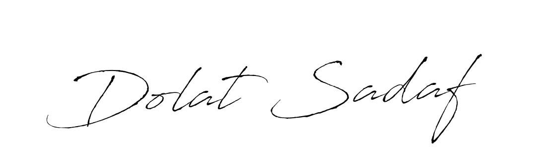 Similarly Antro_Vectra is the best handwritten signature design. Signature creator online .You can use it as an online autograph creator for name Dolat Sadaf. Dolat Sadaf signature style 6 images and pictures png