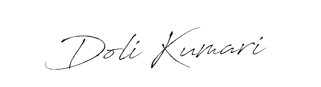 Make a beautiful signature design for name Doli Kumari. With this signature (Antro_Vectra) style, you can create a handwritten signature for free. Doli Kumari signature style 6 images and pictures png