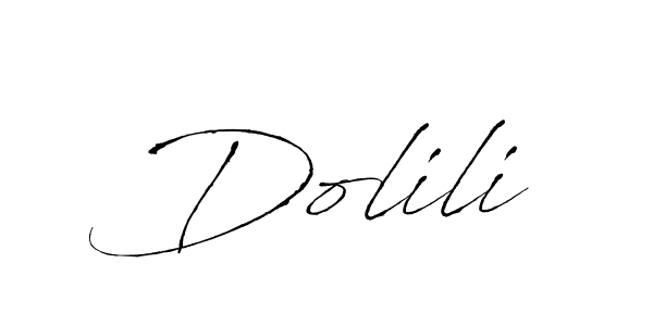 Make a beautiful signature design for name Dolili. Use this online signature maker to create a handwritten signature for free. Dolili signature style 6 images and pictures png