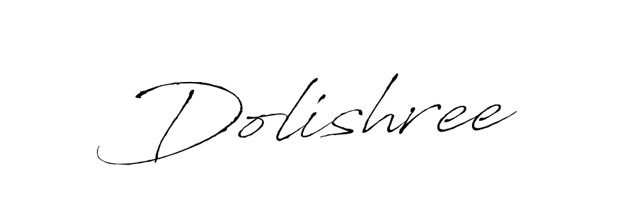 Create a beautiful signature design for name Dolishree. With this signature (Antro_Vectra) fonts, you can make a handwritten signature for free. Dolishree signature style 6 images and pictures png