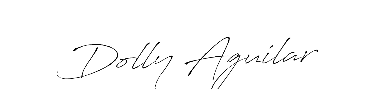 Dolly Aguilar stylish signature style. Best Handwritten Sign (Antro_Vectra) for my name. Handwritten Signature Collection Ideas for my name Dolly Aguilar. Dolly Aguilar signature style 6 images and pictures png