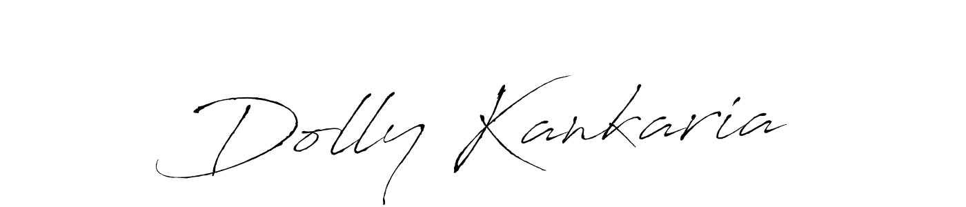 Also we have Dolly Kankaria name is the best signature style. Create professional handwritten signature collection using Antro_Vectra autograph style. Dolly Kankaria signature style 6 images and pictures png