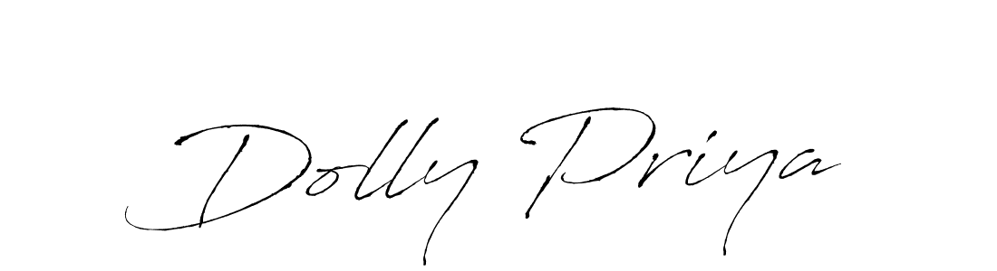 Also we have Dolly Priya name is the best signature style. Create professional handwritten signature collection using Antro_Vectra autograph style. Dolly Priya signature style 6 images and pictures png