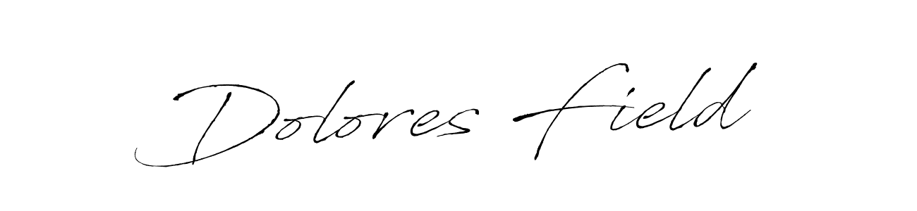 It looks lik you need a new signature style for name Dolores Field. Design unique handwritten (Antro_Vectra) signature with our free signature maker in just a few clicks. Dolores Field signature style 6 images and pictures png