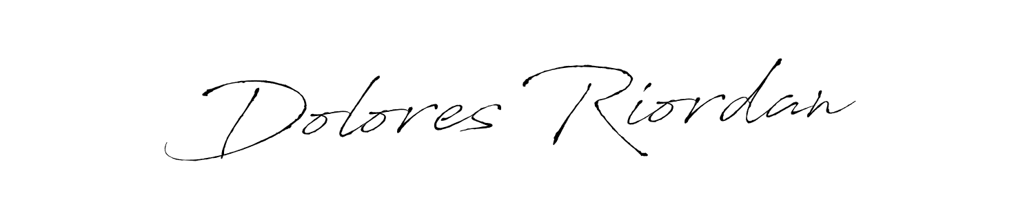 Make a beautiful signature design for name Dolores Riordan. Use this online signature maker to create a handwritten signature for free. Dolores Riordan signature style 6 images and pictures png